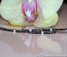 Tennis Armband mit Brillanten & schwarzen Diamanten