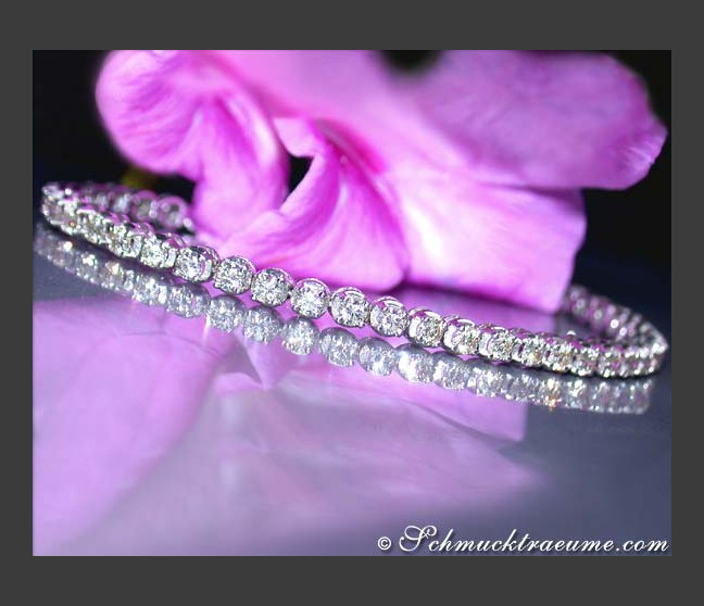 Magnificent Diamond Tennis Bracelet