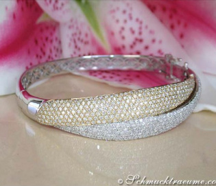 Heavy Diamond Bangle