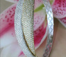 Brillant Armreif in Gelb- & Weißgold 750