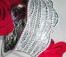 Opulenter Brillant Diamant Armreif in Weißgold 750