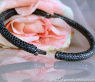 Schwarze Diamanten Armreif