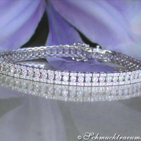 Prestigeous Diamond Bracelet (5,63 ct.)
