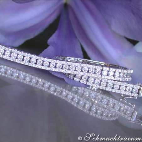 Prestigeous Diamond Bracelet (5,63 ct.)