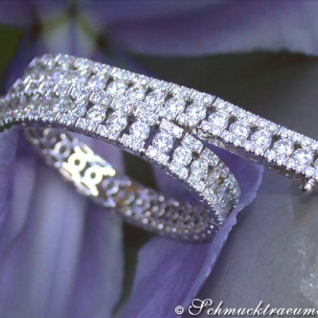 Prestigeous Diamond Bracelet (5,63 ct.)