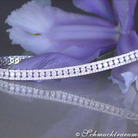 Prestigeous Diamond Bracelet (5,63 ct.)