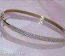 Diamanten Armreif in Gelbgold 585