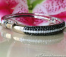Brillanten & schwarze Diamanten Armreif