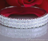 Brillanten Diamanten Armreif in Weißgold 750