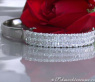 Brillanten Diamanten Armreif in Weißgold 750