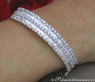 Brillanten Diamanten Armreif in Weißgold 750
