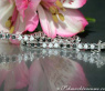 Tennisarmband mit schwarzen Diamanten & Brillanten