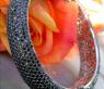 Armreif mit schwarzen Diamanten