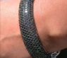 Armreif mit schwarzen Diamanten