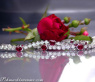 Gorgeous ruby ​​diamonds bracelet