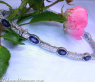 Gorgeous Sapphire Bracelet with Diamonds