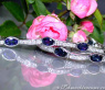 Gorgeous Sapphire Bracelet with Diamonds
