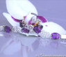 Enchanting Amethyst Diamond Bracelet
