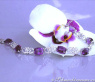 Enchanting Amethyst Diamond Bracelet
