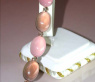 Magnificent Rose Quartz & Smoky Quartz Bracelet