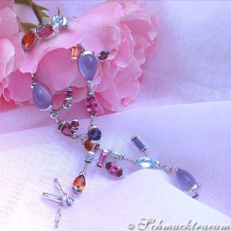 Magical Multicolor Diamonds Bracelet