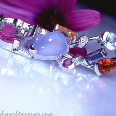 Magical Multicolor Diamonds Bracelet