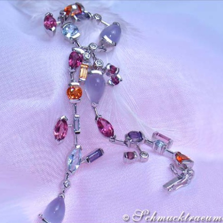 Magical Multicolor Diamonds Bracelet