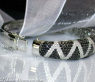 Brillanten & schwarze Diamanten Armreif