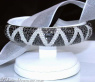 Brillanten & schwarze Diamanten Armreif