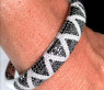 Brillanten & schwarze Diamanten Armreif