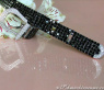  Brillanten & schwarze Diamanten Armband
