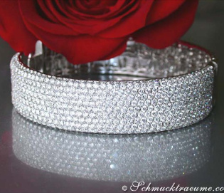 Heavy Diamond Bangle (11 ct.)