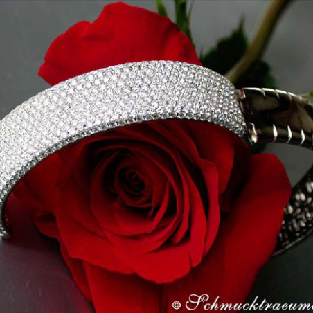 Heavy Diamond Bangle (11 ct.)