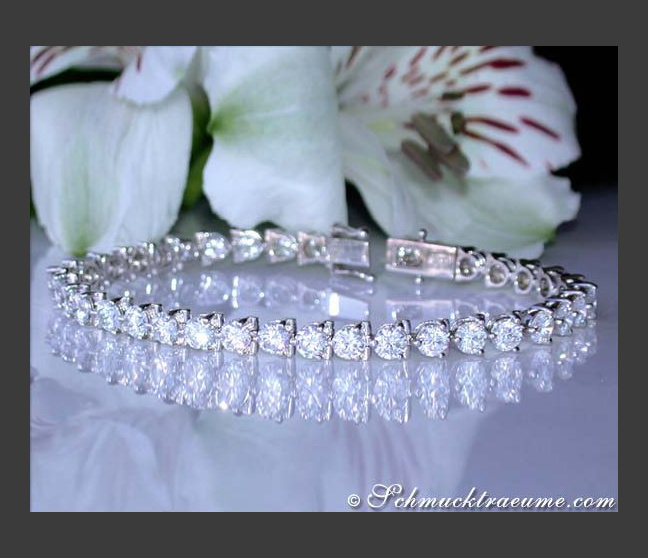 Beautiful Diamond Tennis Bracelet Beautiful Diamond Tennis Bracelet