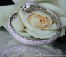 Opulent Diamond Panther Bangle