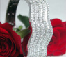 Armreif mit Diamanten Weißgold 750