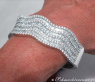 Armreif mit Diamanten Weißgold 750