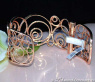 Extra wide Diamond Bangle in Rosegold