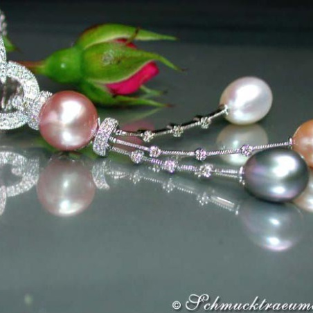 Fabulous Multicolor Freshwater Pearl Necklace