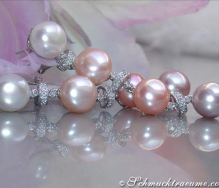 Magnificent Multicolor Freshwater Pearl Earrings