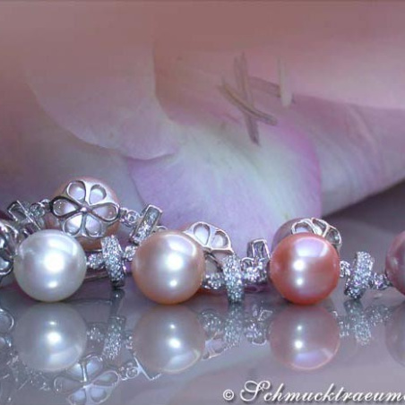 Magnificent Multicolor Freshwater Pearl Earrings