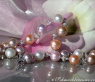 Edles Multicolor-Zuchtperlen- Brillanten Collier