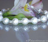 Elegant Freshwater Pearl Bracelet with Diamonds