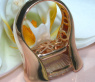 Impressive Rose Quarz Diamond Ring