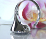 Interesting Amethyst Diamond Ring