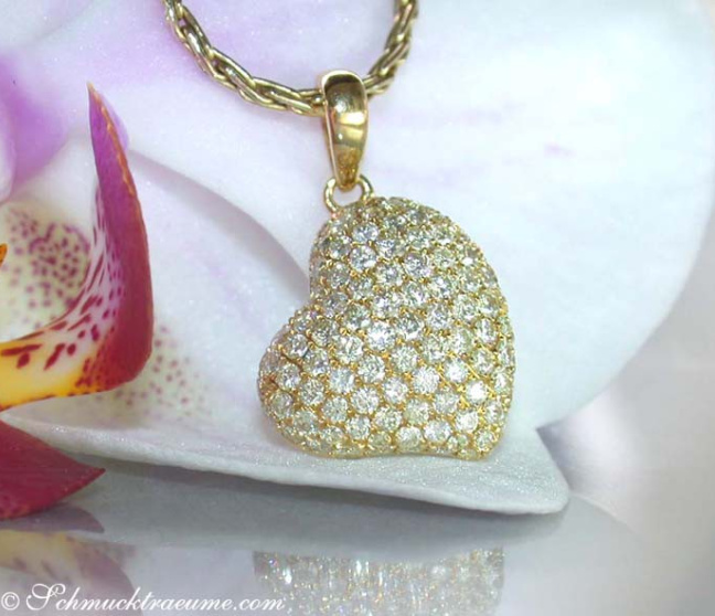 Pretty Diamond Heart Pendant Pretty Diamond Heart Pendant