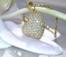 Pretty Diamond Heart Pendant