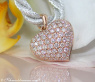 Classic Diamond Heart Pendant