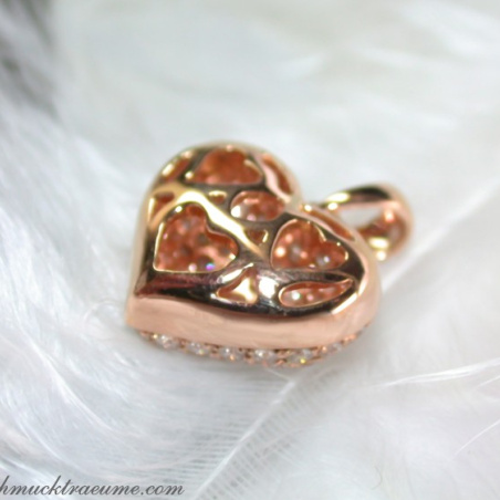 Classic Diamond Heart Pendant