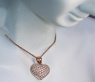 Classic Diamond Heart Pendant